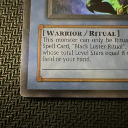 Yu-Gi-Oh! Black Luster Soldier TCG Ultra Rare Holo Card SYE-024 - Image 5