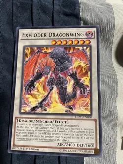EXPLODER DRAGONWING LC5D-EN070 1st EDITION Yugioh 2x - Image 2
