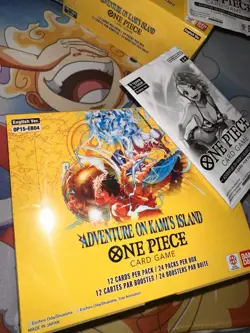 One Piece OP-15 KAMI’S Island SEALED ENGISH Booster Box (WITH DASH PACK INCLUDED - Image 1