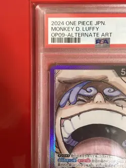 ONE PIECE PSA 10 Luffy OP09-061 L-P Parallel Emperors in the New World Japanese - Image 2