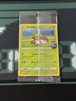Grookey On The Ball 003/005 Futsal Pokemon Card PROMO UK ENGLAND NEW SEALED - Image 1