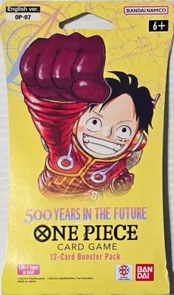 1 pk (12 Card) - OP-07 ENGLISH Booster PACK - 500 Years in the Future - Image 1
