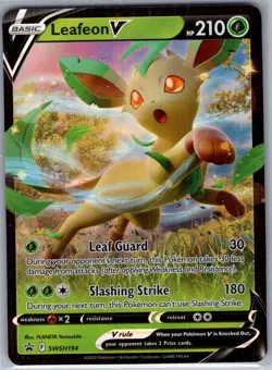 Leafeon V SWSH194 SWSH: Sword & Shield Promo Cards - Pokemon Card - NM - Image 1