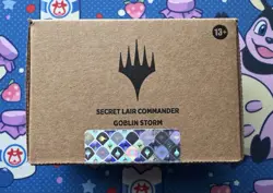 MTG Magic The Gathering Secret Lair Commander Deck Goblin Storm Sealed - IN HAND - Image 1