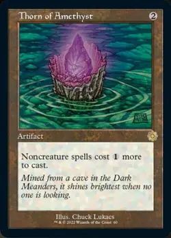 Thorn of Amethyst Retro Frame - EN NM - Brothers War 60 - MTG Magic - Image 1