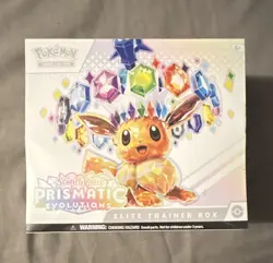 Pokemon TCG Prismatic Evolutions Elite Trainer Box English Eevee - Image 1
