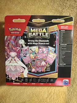 Pokemon Mega Battle Deck – Mega Diancie ex Promo – Factory Sealed – English - Image 2