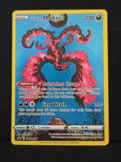 Pokemon TCG Galarian Moltres Promo Holo SWSD #SWSH284 Lightly Played - Image 1