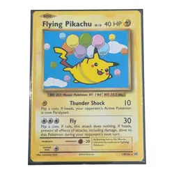 2016 Pokemon XY - Evolutions Flying Pikachu #110/108 - Image 1