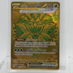 Pokemon TCG Prismatic Evolutions Teal Mask Ogerpon ex #177/131 Hyper Rare LP- - Image 1