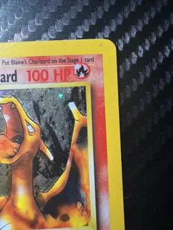 Pokemon TCG Blaine's Charizard Holo Rare 2/132 Gym Challenge Unlimited Swirl 💫 - Image 3