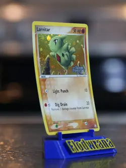 Larvitar LP/MP 63/109 Reverse Holo Pokemon EX Team Rocket Returns - Image 2