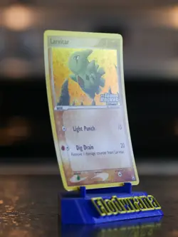 Larvitar LP/MP 63/109 Reverse Holo Pokemon EX Team Rocket Returns - Image 3