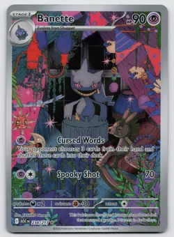 Banette 234/217 Illustration Rare Ascended Heroes Pokemon Near Mint - Image 1