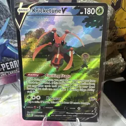 The Pokemon Company Kricketune V TG12/TG30 Ultra Rare Full Art Holo Eng - Image 1