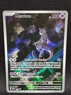 Pokemon Mewtwo 052 Promo Holo Near Mint - Image 1