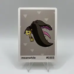 Pookiemoot Gen 3 - Meanwhile (Mawile) #0303 - Pokemon Fan Art Non TCG - Image 1