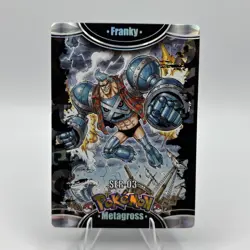 Pokemon Mengka 2.0 - Metagross x Franky One Piece SER-03 - Chinese Non TCG - Image 1