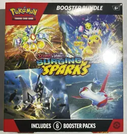 Pokemon TCG Surging Sparks Booster Bundle New Factory Sealed - Image 1