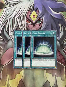 SDSA-EN031 x3 Field Barrier Common Excellent Condition Yugioh - Image 1
