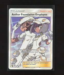 2019 Pokemon Aether Foundation Employee SV81/SV94 Hidden Fates Shiny Vault Holo - Image 1