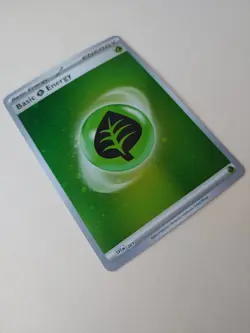 *SWIRL* Basic Leaf Energy Cosmic Holo SVE 001 Pokemon TCG 151 English - NM - Image 3