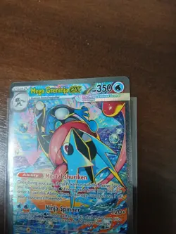 Mega Greninja EX 116/086 Me04 Chaos Rising Special Illustration Rare - Image 2