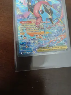 Mega Greninja EX 116/086 Me04 Chaos Rising Special Illustration Rare - Image 3