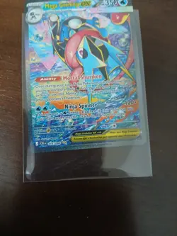 Mega Greninja EX 116/086 Me04 Chaos Rising Special Illustration Rare - Image 4