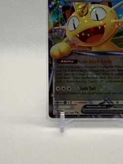 Meowth ex 062/088 - ME03: Perfect Order (ME03) Double Rare English Pokemon - Image 4
