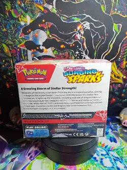 Pokemon TCG Scarlet & Violet Surging Sparks Booster Box FACTORY SEALED- 36 packs - Image 3