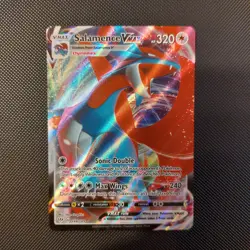 Salamence VMAX 144/189 Holo VMAX Rare Darkness Ablaze Pokemon Near Mint - Image 1