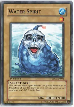 Yugioh - Water Spirit 5DS1-EN002 1st Edition - 5D's 2008 Starter Deck - Image 1