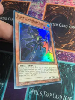 Yu-Gi-Oh! Magical Musketeer Kidbrave SPWA-EN018 1st Edition Super Rare NM a1/ - Image 2