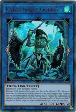 Knightmare Goblin Unlimited Ultra Rare Flames of Destruction FLOD-EN044 NM - Image 1