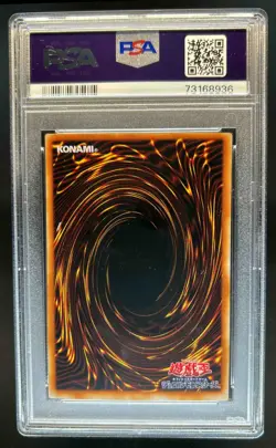 2001 Yu-Gi-Oh! Japanese Toon DK Magician Girl Duel Monsters Promo #GB02 PSA 9 - Image 2