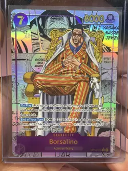 Borsalino (Manga) Alt Art OP16-073 - The Time Of Battle (OP16) English Fast Ship - Image 1