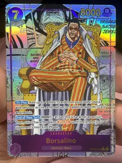 Borsalino (Manga) Alt Art OP16-073 - The Time Of Battle (OP16) English Fast Ship - Image 5