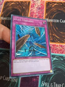 Yugioh Dust Tornado SBC1-END19 Secret Rare1st Edition Near Mint - Image 2