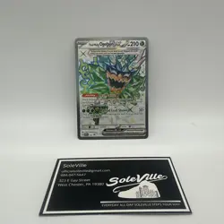 Teal Mask Ogerpon ex 166 Sv: Scarlet & Violet Black Star Promo Cards Holo NM - Image 1