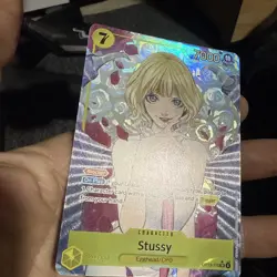 Stussy Alt Art OP13-110 English Carrying On His Will - One Piece Card - NM - Image 4