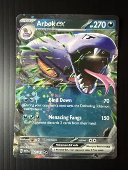 Arbok ex 024/165 SV: Scarlet & Violet 151 Pokemon Card - Image 1
