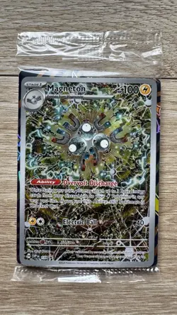 Pokemon Magneton 159 - SV: Scarlet & Violet Promo Holo Card (NEW - SEALED) - Image 1