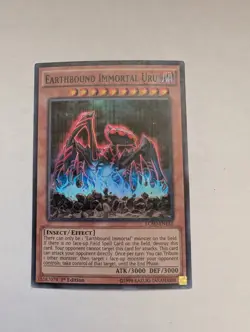 Yugioh Earthbound Immortal Uru LC5D-EN152 Super Rare 1st Ed NM - Image 1