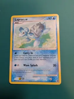 Pokemon Card 2008 Great Encounters Rare Lapras 21/106 NM - Image 1