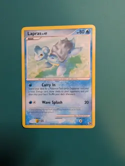 Pokemon Card 2008 Great Encounters Rare Lapras 21/106 NM - Image 2