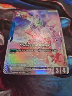 Victory Gundam LR+ GD04-003 Phantom Aria Gundam Card Game Holo English - Image 2