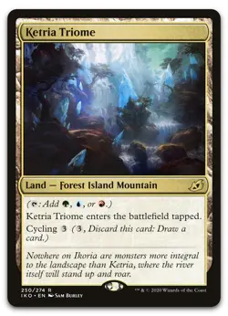Ketria Triome #250 (NM) Ikoria IKO Magic MTG - Image 1