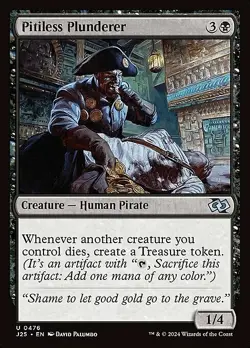 Magic The Gathering MTG PITILESS PLUNDERER Foundations NM Near Mint - Image 1