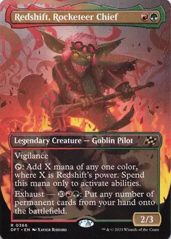 Redshift, Rocketeer Chief (Borderless) Aetherdrift Regular - Image 1